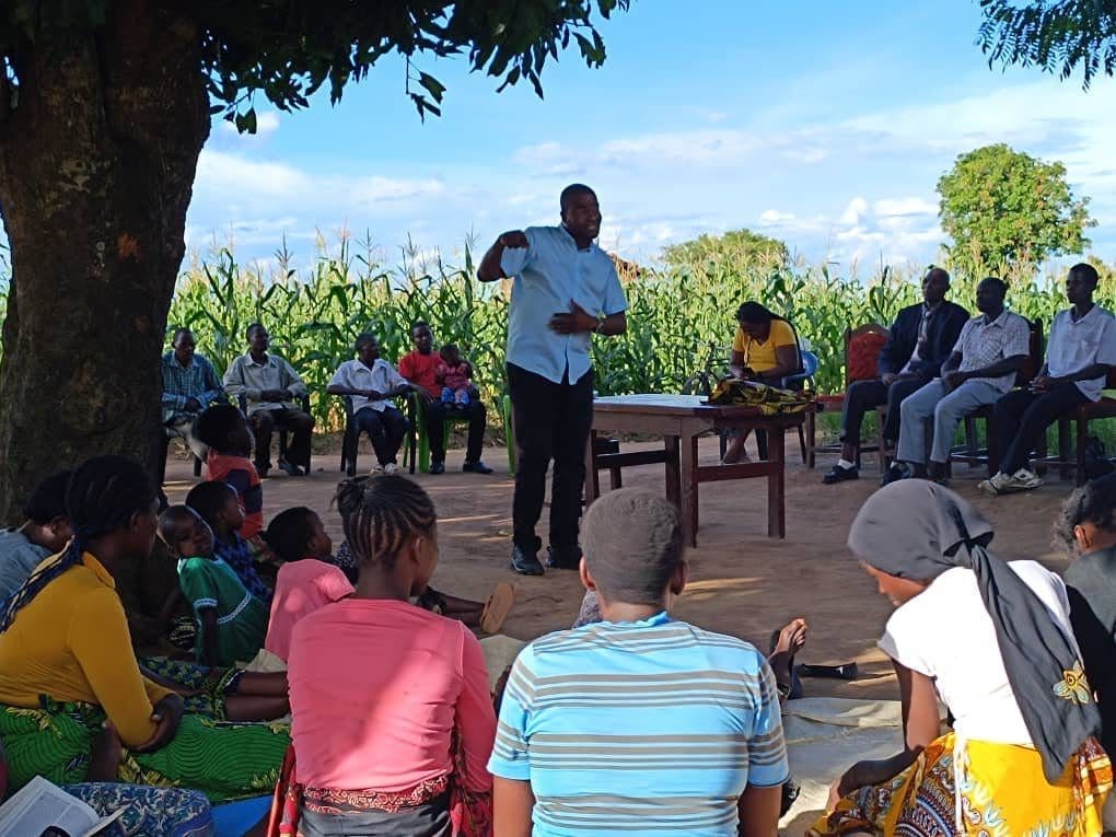 Pictured above, a new church coming in Mchinji, Malawi